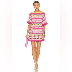 Celia B Crochet Dream Scalloped Dress